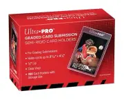 200 Ultra PRO Semi Rigid Card Sleeves Grading Submission Holders Graded Savers