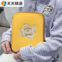 在飛比找Yahoo!奇摩拍賣優惠-韓國刺繡平板包  荷包蛋吐司ipad收納包  筆電套  筆電