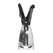 Chef'n Dual Salt and Pepper Grinder- Easy One- Handed Use/ Soft Grip Handles