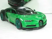 BUGATTI CHIRON SPORT SUPER CAR GREEN&BLACK NEW IN BOX.