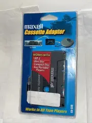 Maxell CD-330 CD-to-Cassette Audio Adapter SEALED NEW
