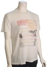 Volcom Tern N Bern Women's T-Shirt - White Combo - New