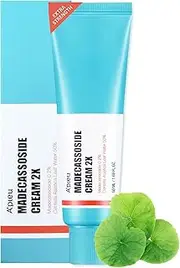 A'PIEU Madecassoside Cream 2X (1.69 fl oz) - for Combination and Blemish-Prone Skin, Helps Soothe Dryness, Sun Damage, Even Dark Spots - Centella Asiatica, Asiaticoside, Asiatic Acid