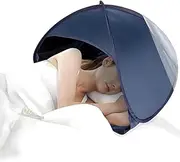 Sleeping Tent for Head, Foldable Light-Proof Tent, Head Pop-Up Canopy, Portable Blackout and Windproof Cover, for Daily and Travel Use