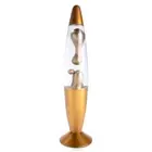MDI Metallic Gold Motion Lava Lamp NEW