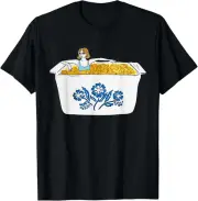 Vintage Corningware Blue Cornflower Mac and Cheese Pyrex T-Shirt Hoodie