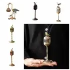 Delicate Backflow Incense Holder Elegant Small Incense Burner Tea House