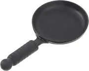 Realistic Mini Pan Model Decorative Accessory for Mini House Non Stick Mini Frying Pan for Miniature House Decor and Photo Props Material