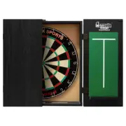 Formula Sports Dart Board Set Black Ash with MICRO BAND 3 Holiday Gifts
