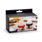 Sumo Eggs Funny Egg Cups Wrestler- New / Orig. Packaging