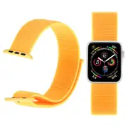 For Apple Watch SE,40-mm Case,Nylon Watch Band,Fastener,Yellow