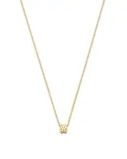 Zoe Chicco 14K Yellow Gold Itty Bitty Symbols Ladybug Pendant Necklace, 14-16