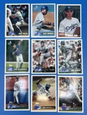 1996 Topps Los Angeles DODGERS Team Set (17 Cards) Paul Konerko RC Piazza Nomo