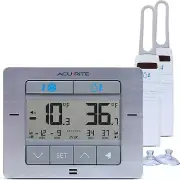 AcuRite Premium Home Digital Wireless Fridge & Freezer Thermometer with Alarm