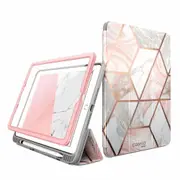 For Ipad 9.7 Case with Built-in Screen Protector & Kickstand Cosmo Trifold Stand