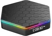 Android TV Box 11.0, 4GB RAM 64GB ROM H618 Quad-Core 64Bits, 1000M LAN Dual-WiFi 2.4G/5G Android Box with 6K/AV1/3D/USB 3.0/BT 4.2 Set Top Box,4gb+32gb
