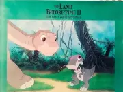 LAND BEFORE TIME II, BLUTH STUDIOS DEALER NOTEBOOK OF CEL SETUPS w/Prices, MINT