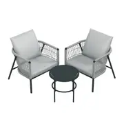 Arcdia Furniture Reims 3 Piece Patio Set
