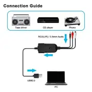Vcr TV to DVD Converter Card Grabber USB 2.0 Video Capture Card Device