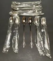 11 Oneida Stainless RAPHAEL 7 1/2" Iced Tea Spoons NEW