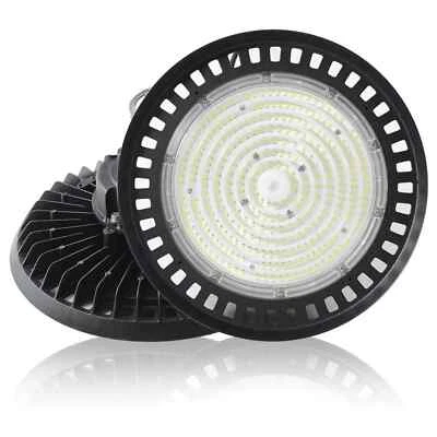 2 Pack Led UFO High Bay Light 150W Industrial Gym Warehouse Commercial Light
