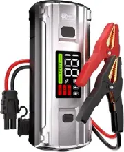 Jump Starter Power Pack 3000A Car Battery Starter 12V Emergency for 8.0L Gas & D