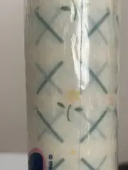 1 Vintage 1986 Shelf Drawer Liner Roll Rubbermaid Posy Yellow Flowers 12" NOS