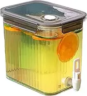 Fridge Drink Dispenser Cold Kettle Heavy Duty 3.5L Temperature Resistant Large Capacity Drink Dispenser for Home