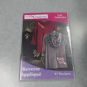 Anita Goodesign reverse applique full collection Embroidery Design CD Pattern