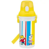 在飛比找momo購物網優惠-【小禮堂】巧虎 日本製 直飲式水壺 附背帶 塑膠水瓶 兒童水