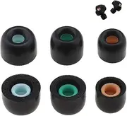 Zosylala Replacement Eartips for Sony WF Series - 3 Pack (S/M/L) Memory Foam Soft Silicone Ear Tips, Compatible with WF-1000XM3/4/5, WF-XB700 - Enhanced Sound Quality, Noise Isolation & Secure Fit