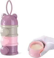 Stackable Milk Powder Dispenser, Milk Powder Portioner, Portable, Baby Milk Powder Container, Portable Children's Milk Powder Dispenser Box, Stackable Formula Dispenser, Milk Powder Dispenser