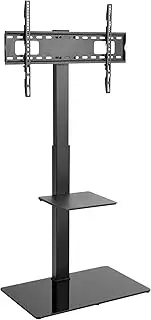 Kogan TV Stand Mount with Shelf for 37" to 70" TVs - KASTDGLSBLA