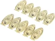 Nail Charms Set of 10 Metal Virgin Mary Jewelry Zircon Gems Nail Art Dec