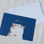 貓貓鄙視你｜貓咪 明信片 插畫 日系 可愛 卡片
