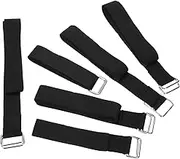 SEWACC 6Pcs Ratchet Tie Down Straps for Luggage Camping and Cargo Durable Bundling Belts for Trucks and Trailers Various to Practical Storage