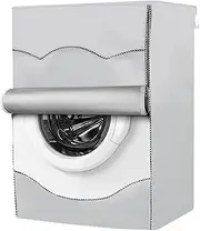 Fully Automatic Front-Loading Washing Machine Cover Dust-Proof Front-Loading Washing Machine Protective Sun Protection Household(60x60x85cm)