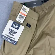 Dockers Pants Men 40x32(30) Workday Khaki Straight Lightweight Chino Stretch NWT