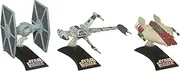 Star Wars Die Cast Titanium Vehicle - Episode VI A-WING/B-WING/TIE FIGHTER