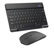 NNEOBA Bluetooth Wireless Keyboard & Mouse Combo for iPad Mac PC