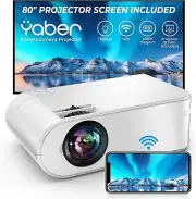 WiFi Projector Mini Portable Projector 7500 Lumen 1080P Supported FullHD Project