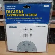 CALLKEEPER by CONAIRPHONE Digital Answering System TAD1212 White NEW tapeless