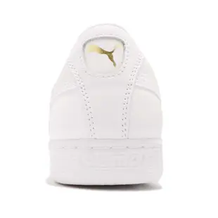 Puma 休閒鞋 Basket Classic LFS 白 女鞋 男鞋 低筒 皮革鞋面 【ACS】 354367-17