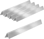 GasSaf 21.5 inch Flavorizer Bar for Weber Genesis Silver A, Spirit 500, Spirit 200 Series E-210, S-200, S-210, E-210NG, 5-Pack Stainless Steel Flavor Bar for Weber 7534/7535