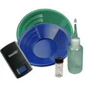 12" Gold Pan Panning Kit with Sniffer Vial & DigiWeigh Pocket Scale