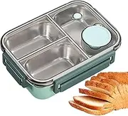 Stainless Steel Lunch Box for Kids | 3 Compartments Lunch Container Adult Lunch Box,Portable Lunch Containers Large Capacity Lunch Box for Adults Students Kids
