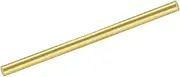 uxcell 1pcs Brass Rods 5/9" x 12" Brass Solid Round Stock Lathe Bar for Knife Handles Pin DIY Craft Model Plane(14mm in Diameter)