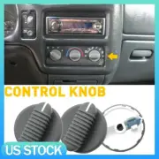 3X A/C Heater Temperature Cimate Control Knob Assembly For 1998 - 2005 GMC Jimmy