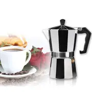 Aluminum Moka Espresso Latte Percolator Stove Coffee Maker Pot Coffee Percolators 300ml