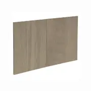 Kaboodle 900mm Maplenut Modern Rangehood Doors - 2 Pack